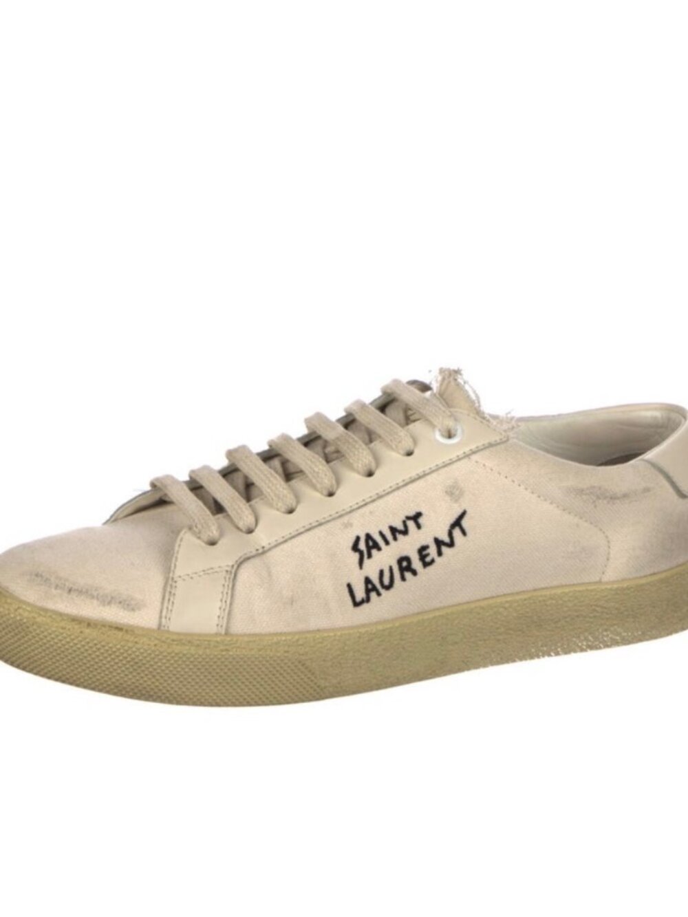 Men's Saint Laurent Court Classic SL/06 Sneakers Size 45 (US 12)